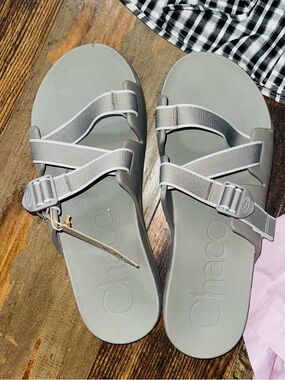 Chaco men’s Gray Z/Cloud Slide Sandals